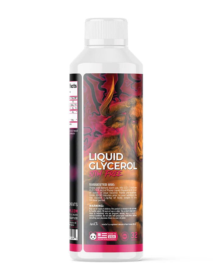 Panda PUMP - Liquid Glycerol (Stim Free)  - Mann Nutrition