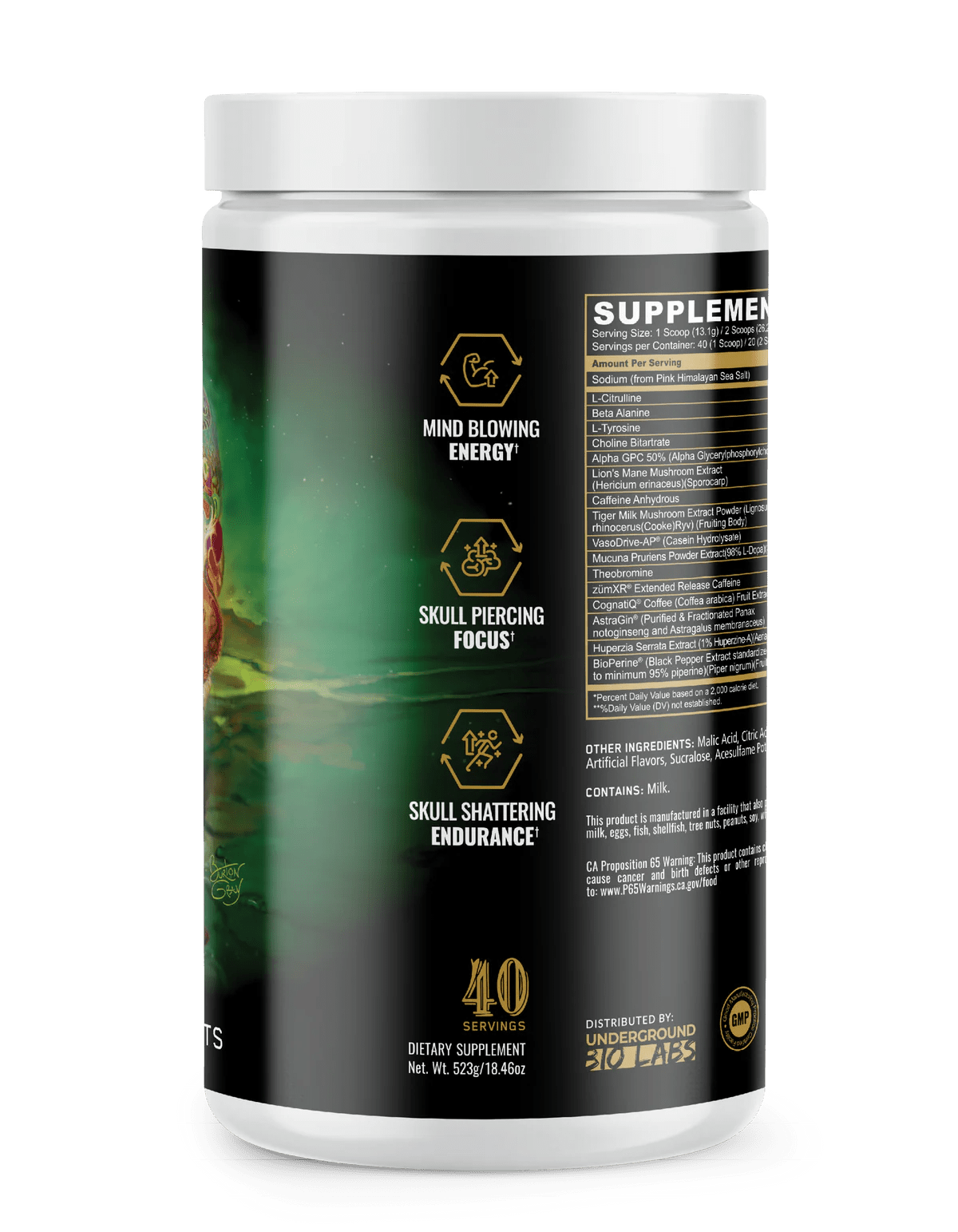 Panda Skull Pre Workout Limited Edition (Skull Candy) - Mann Nutrition