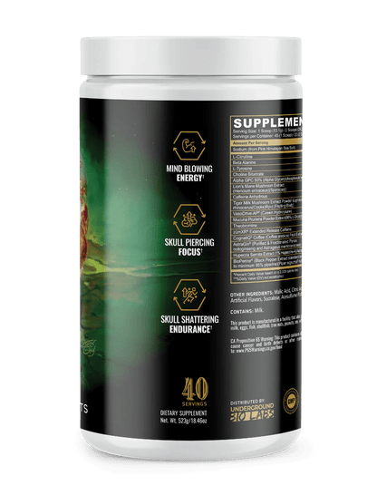 Panda Skull Pre Workout Limited Edition (Skull Candy) - Mann Nutrition