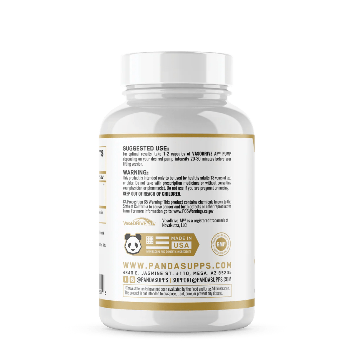 Panda Vasodrive AP 60 Caps  - Mann Nutrition