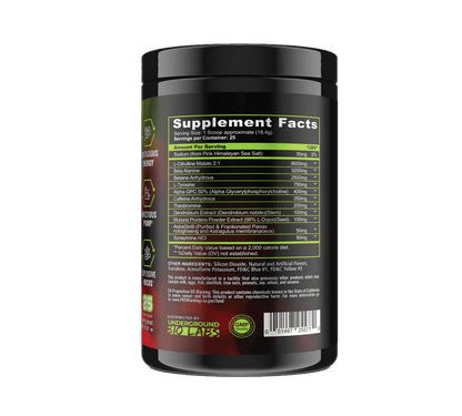 PANDAMIC EXTREME PRE - WORKOUT - Mann Nutrition