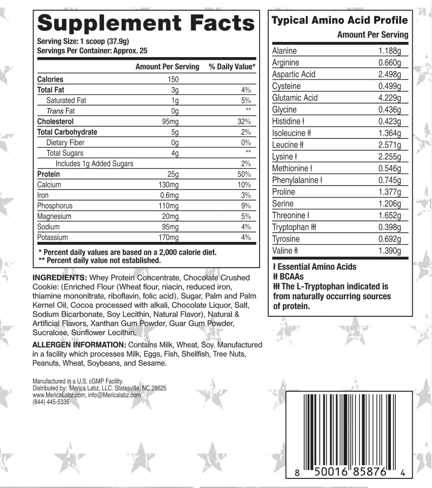 Patriot's Whey - Protein - Mann Nutrition