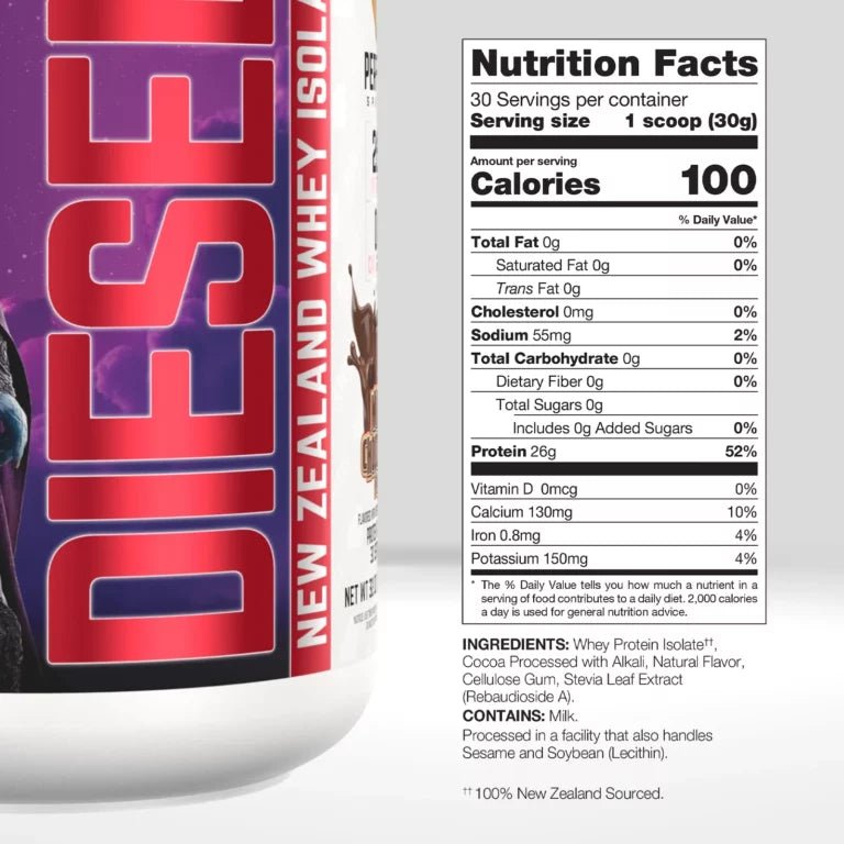 Perfect Sports DIESEL Whey Protein Isolate Limited Edition Masters of Universe 2 lbs - Mann Nutrition