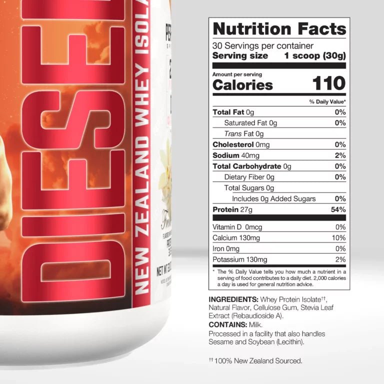 Perfect Sports DIESEL Whey Protein Isolate Limited Edition Masters of Universe 2 lbs - Mann Nutrition