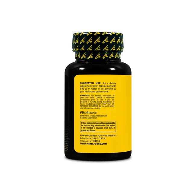 PrimaForce DIM 300mg – Diindolylmethane with BioPerine - Mann Nutrition