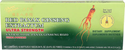 Prince of Peace Ultra Red Panax Ginseng Extractum 10cc - Mann Nutrition