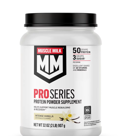 Muscle Milk Pro Series Protein Powder 2 lb - Intense Vanilla