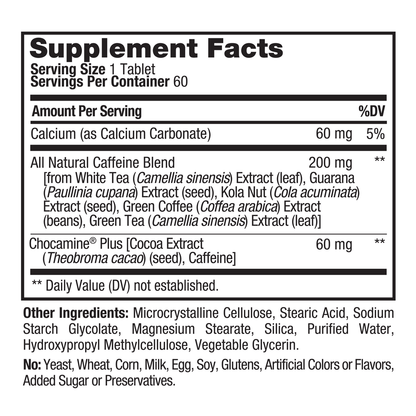 Prolab Nutrition Advanced Caffeine® (60 Count) PL003- Mann Nutrition