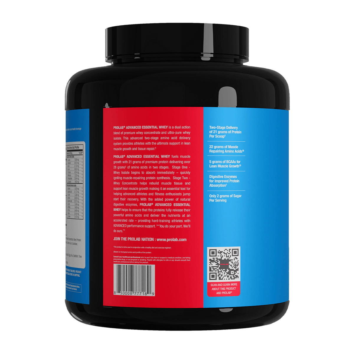Prolab Nutrition Advanced Essential Whey 5LB PL018-VD- Mann Nutrition