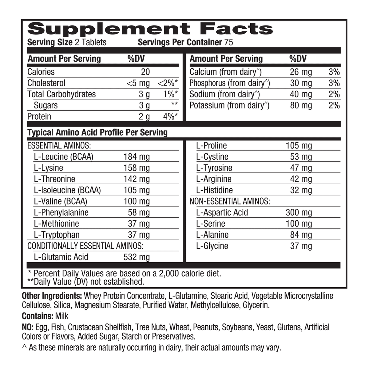 Prolab Nutrition Amino 2000™ PL017-150- Mann Nutrition