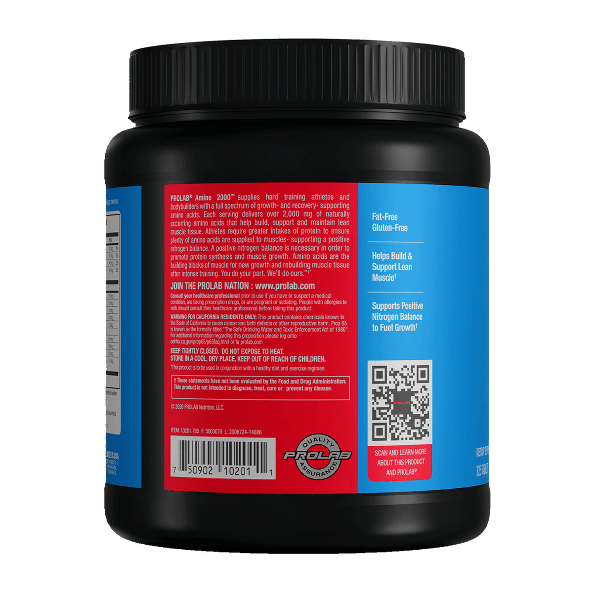 Prolab Nutrition Amino 2000™ PL017-325- Mann Nutrition