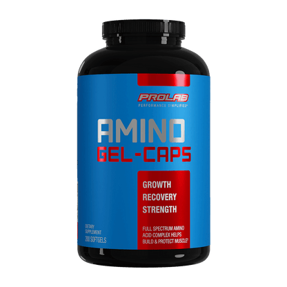 Prolab Nutrition Amino Gel Caps (200 Count) PL014- Mann Nutrition