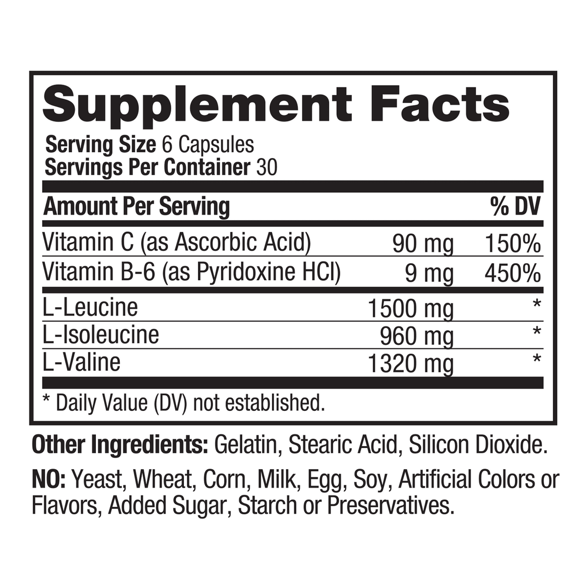 Prolab Nutrition BCAA Plus (180 Count) PL004- Mann Nutrition