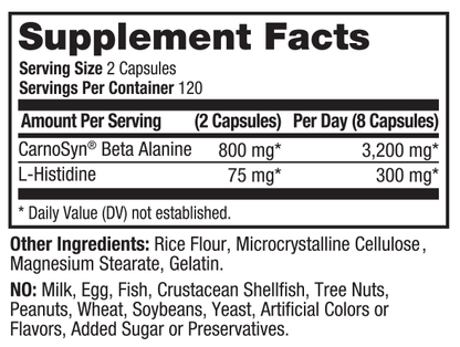 Prolab Nutrition Beta Alanine Extreme® Carnosyn 3200mg PL001- Mann Nutrition