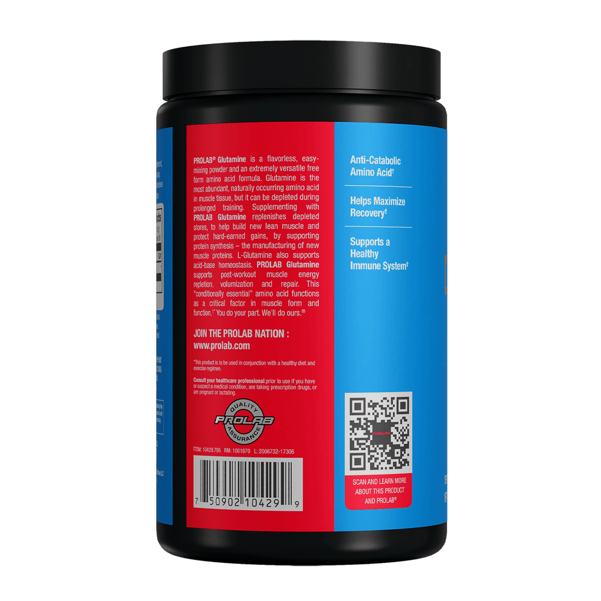 Prolab Nutrition Glutamine PL009- Mann Nutrition