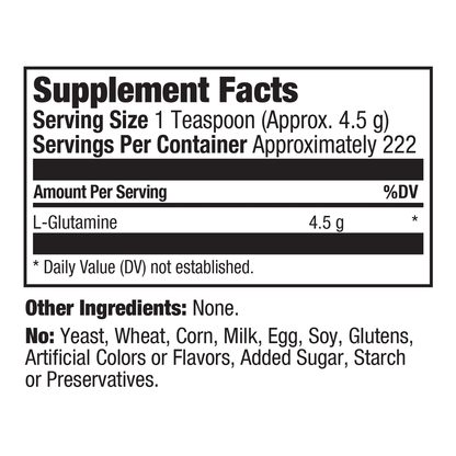 Prolab Nutrition Glutamine PL010- Mann Nutrition