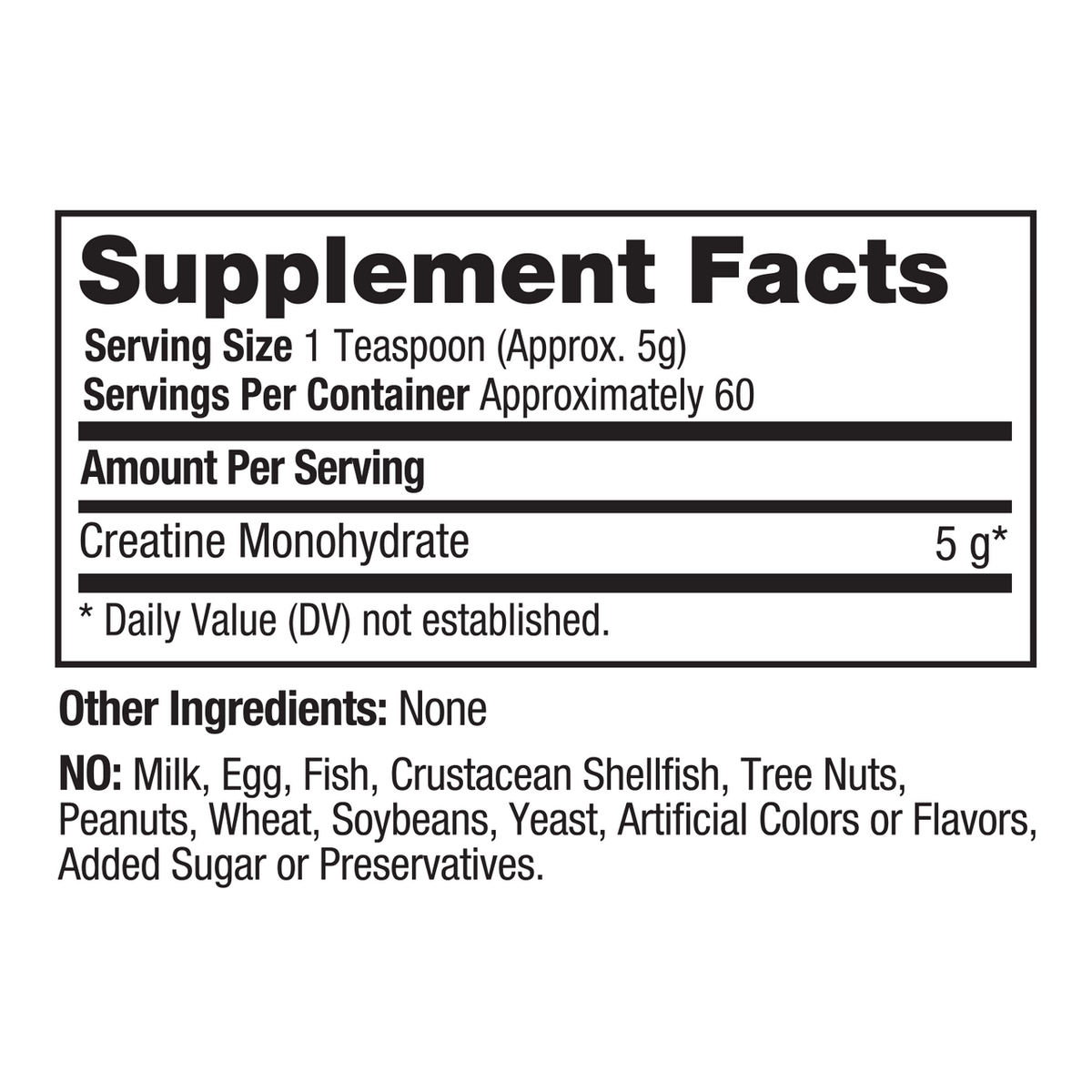 Prolab Nutrition Micronized Creatine Monohydrate Powder PL005- Mann Nutrition