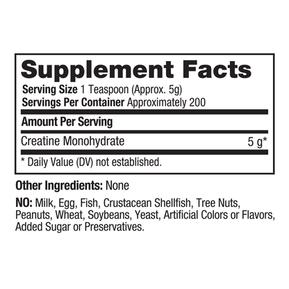 Prolab Nutrition Micronized Creatine Monohydrate Powder PL006- Mann Nutrition