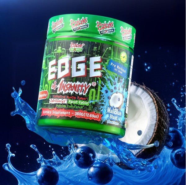 Psycho Pharma Edge of Insanity Pre Workout  - Mann Nutrition