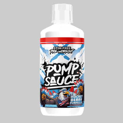 Pump Sauce Liquid Glycerol Stim Pre-Workout | 32 Servings - Mann Nutrition