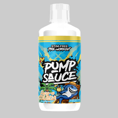 Pump Sauce Liquid Glycerol Stim Pre-Workout | 32 Servings - Mann Nutrition