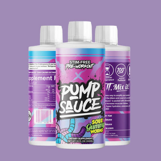 Pump Sauce Stim Free Pre Workout - Mann Nutrition