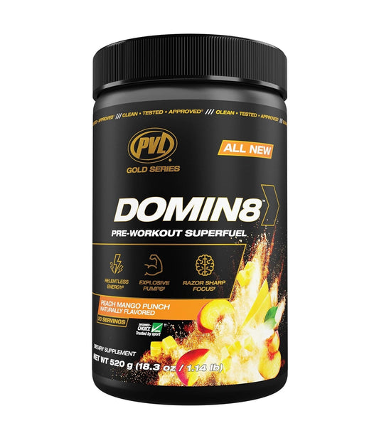Pvl Domin8 Pre Workout - Mann Nutrition