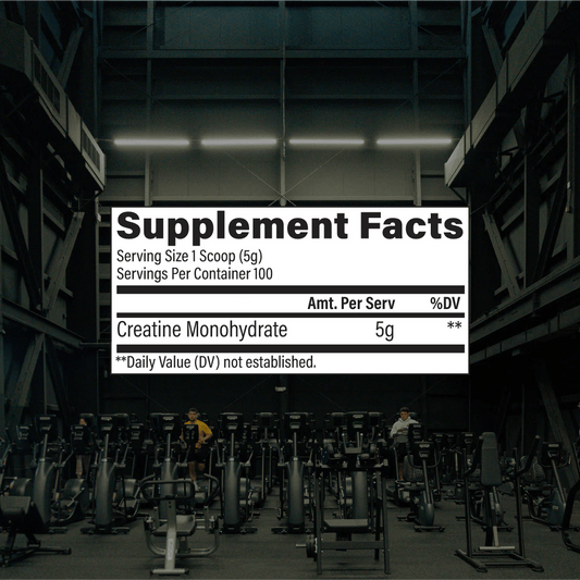 Raw Creatine Monohydrate - Mann Nutrition