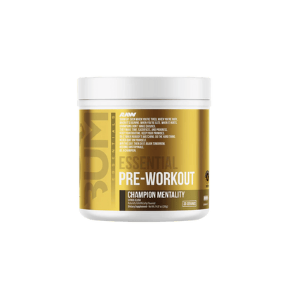 Raw Essential Pre - Workout - 30 Servings  - Mann Nutrition
