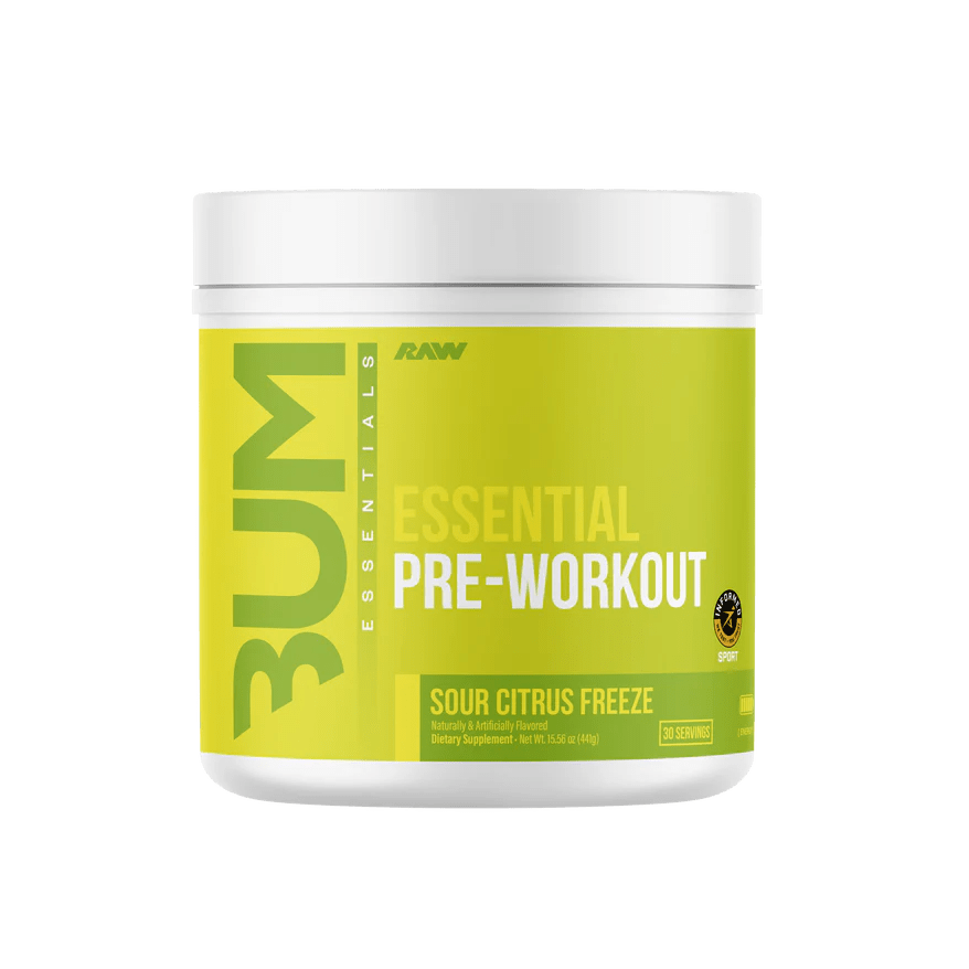 Raw Essential Pre - Workout - 30 Servings  - Mann Nutrition