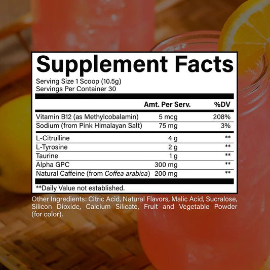 Raw Essential Pre Workout Tingle Free 30 Servings  - Mann Nutrition