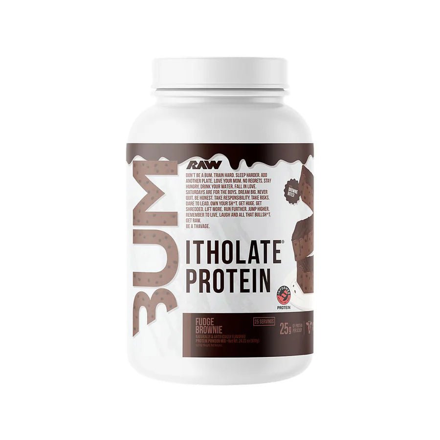 Raw Nutrition Bum Itholate Protein 25 Servs - Mann Nutrition