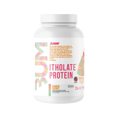 Raw Nutrition Bum Itholate Protein 25 Servs - Mann Nutrition
