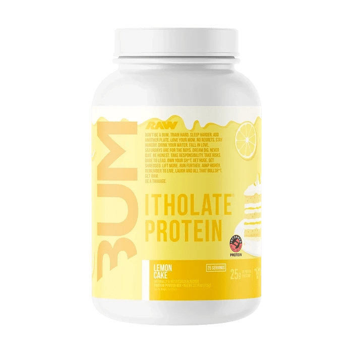 Raw Nutrition Bum Itholate Protein 25 Servs - Mann Nutrition