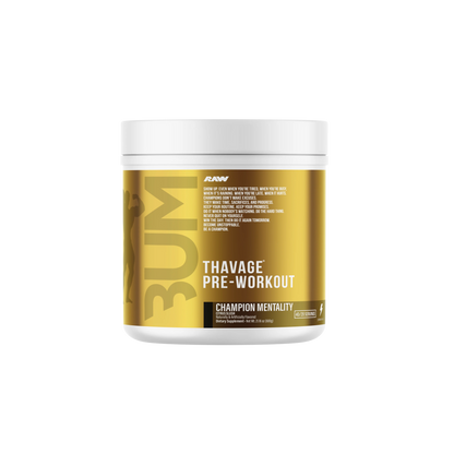 Raw Nutrition Bum Thavage Pre Workout - Mann Nutrition