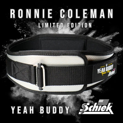 RCCF4004 Ronnie Coleman Limited Edition Yeah Buddy Weightlifting Belt sku-52268266357032- Mann Nutrition