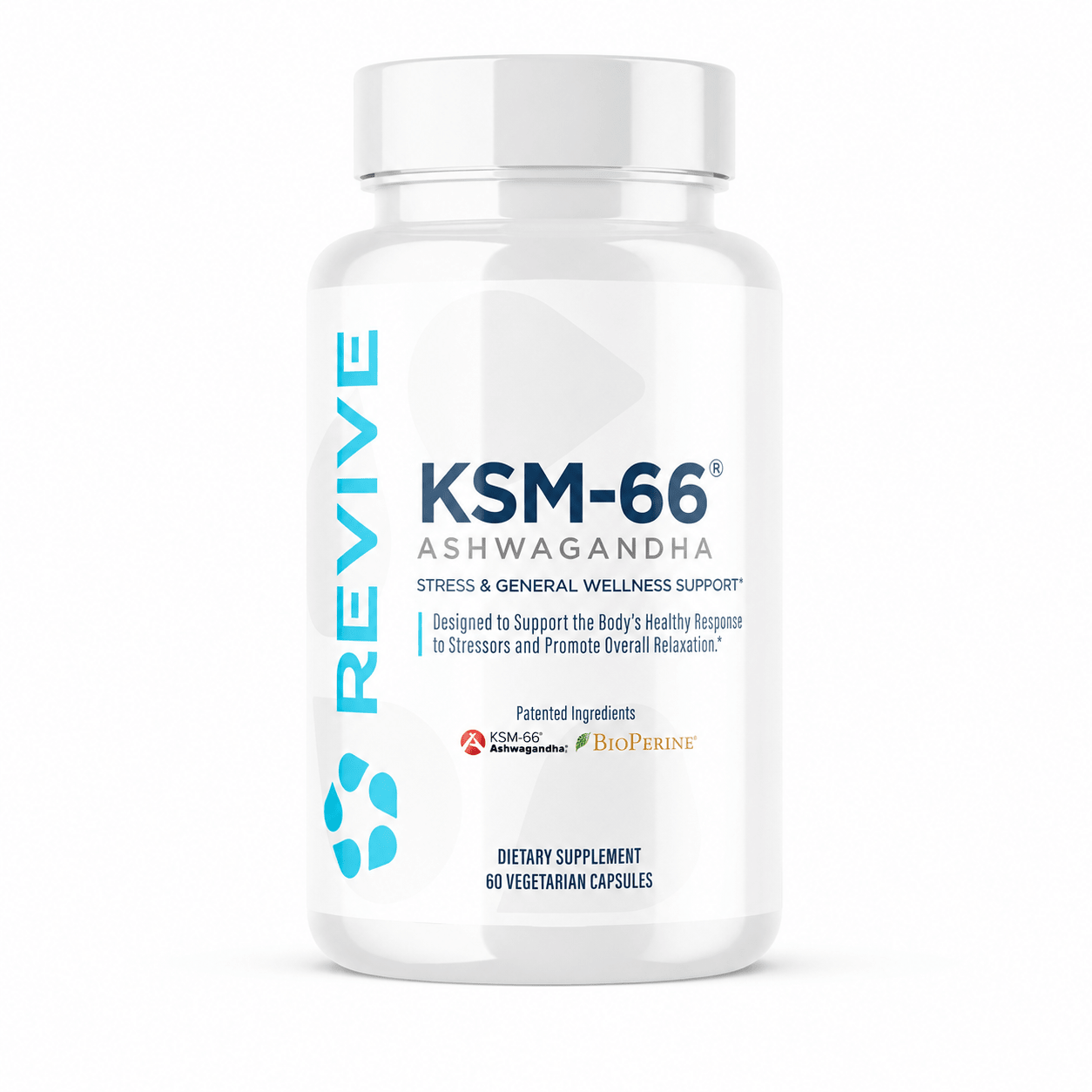 Revive Ashwagandha KSM-66 | Stress, Mood & Sleep Support | 60 Vegan Capsules - Mann Nutrition