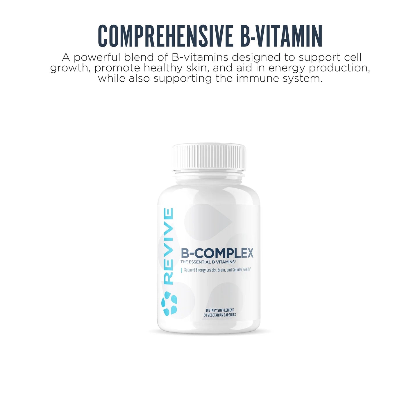 Revive B - Complex 60 Veg Caps - Mann Nutrition
