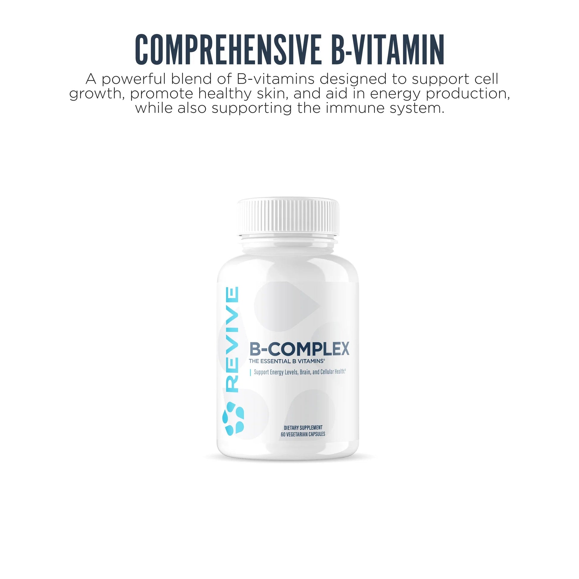 Revive B - Complex 60 Veg Caps - Mann Nutrition