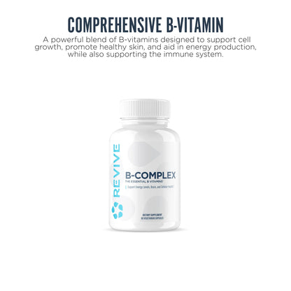 Revive B - Complex 60 Veg Caps - Mann Nutrition