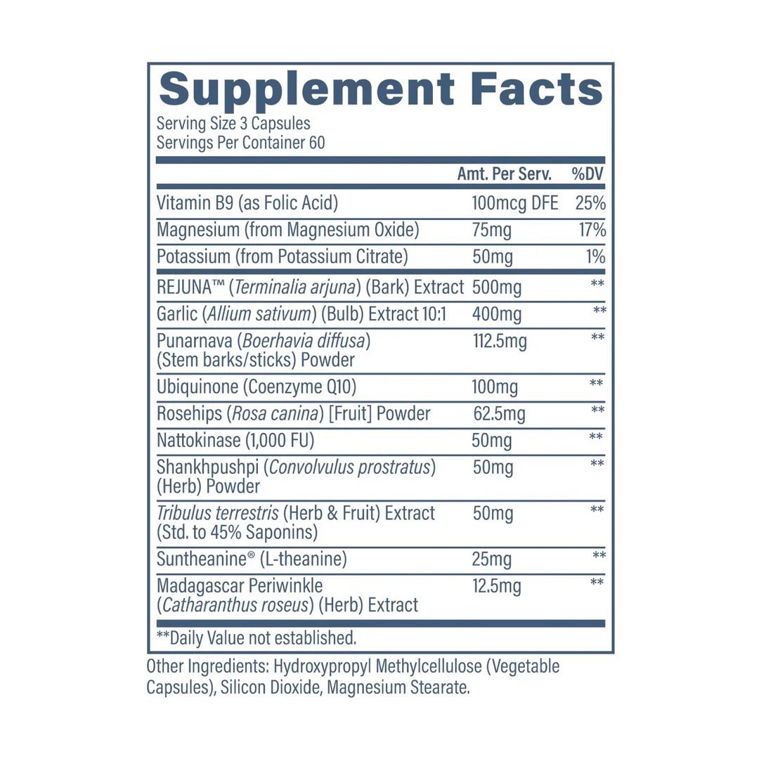 Revive Blood Pressure - 180 Veg Caps  - Mann Nutrition