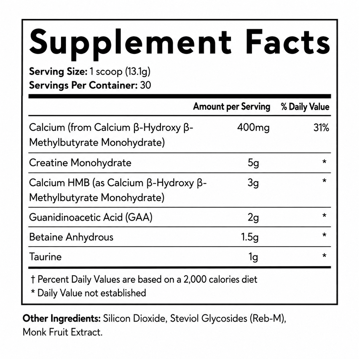 Revive Creatine + HMB - 30 Servings  - Mann Nutrition