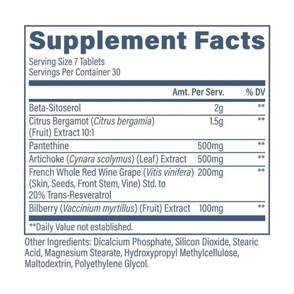 Revive LIPID 210 Tablets  - Mann Nutrition
