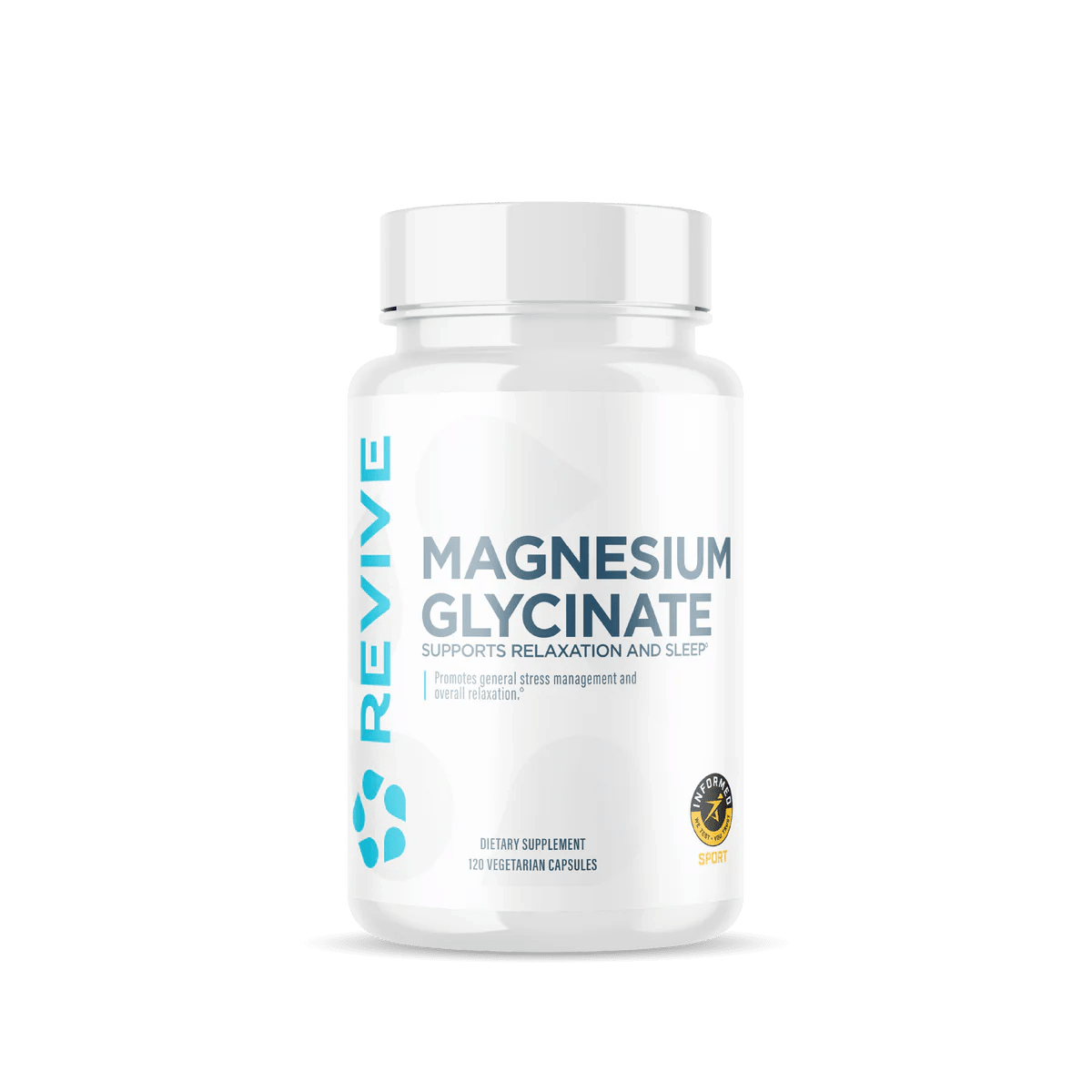 Revive Magnesium Glycinate - 120 Caps  - Mann Nutrition