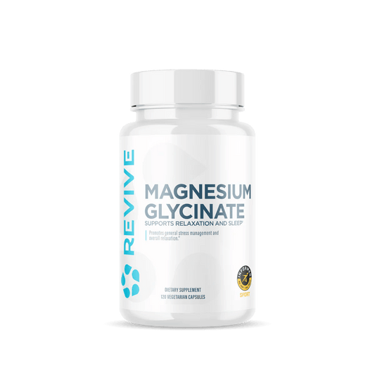 Revive Magnesium Glycinate - 120 Caps  - Mann Nutrition