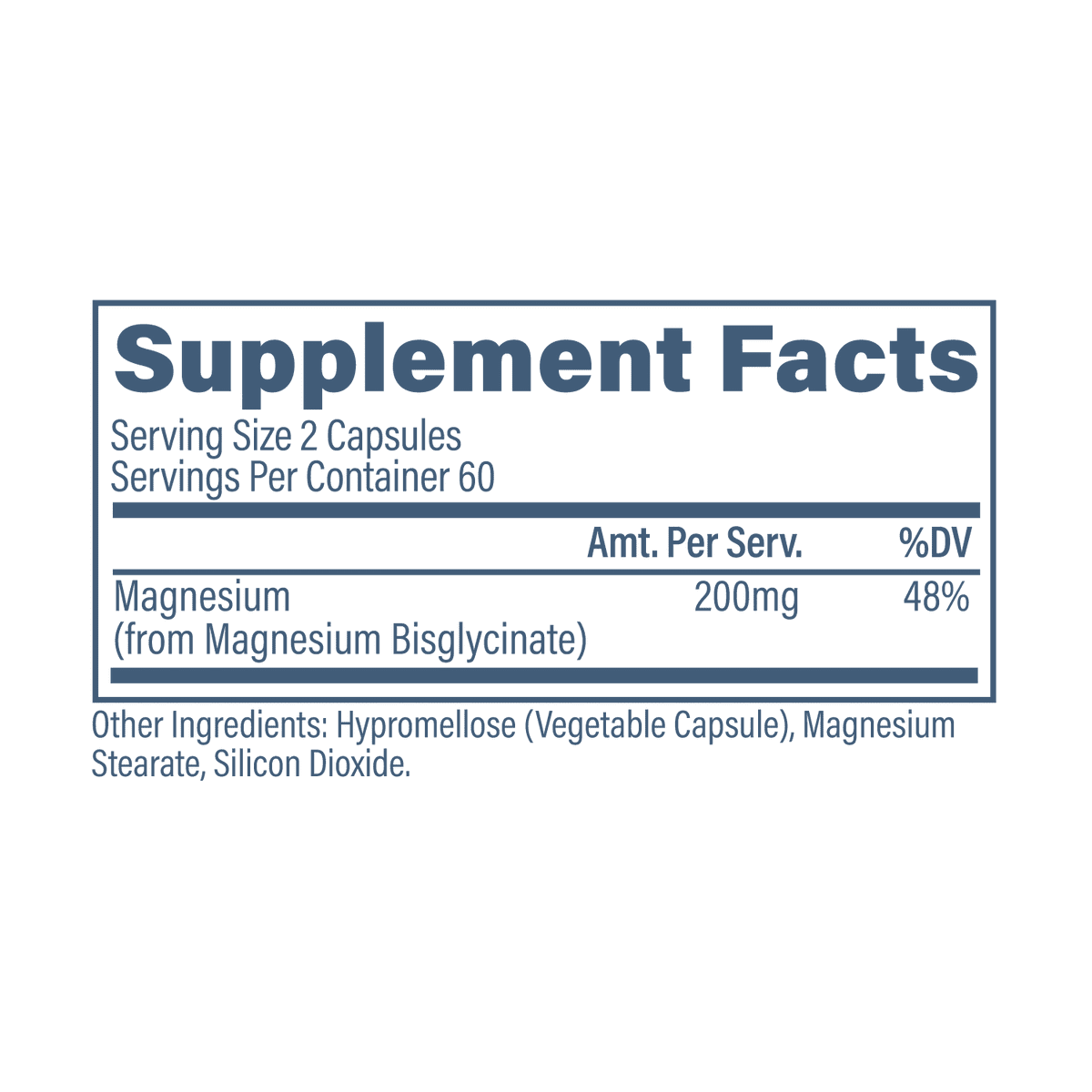Revive Magnesium Glycinate - 120 Caps  - Mann Nutrition