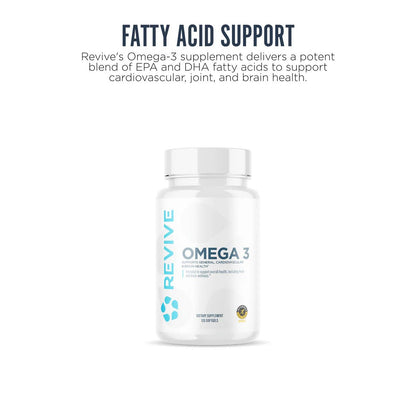 Revive Omega 3 - 120 Softgels  - Mann Nutrition
