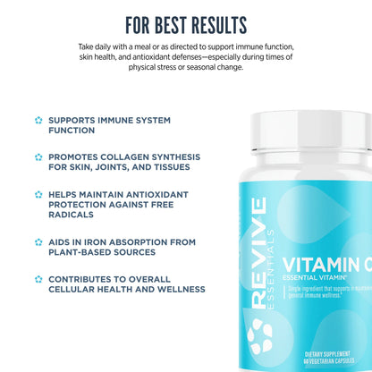 Revive Vitamin C 60 Caps - Mann Nutrition