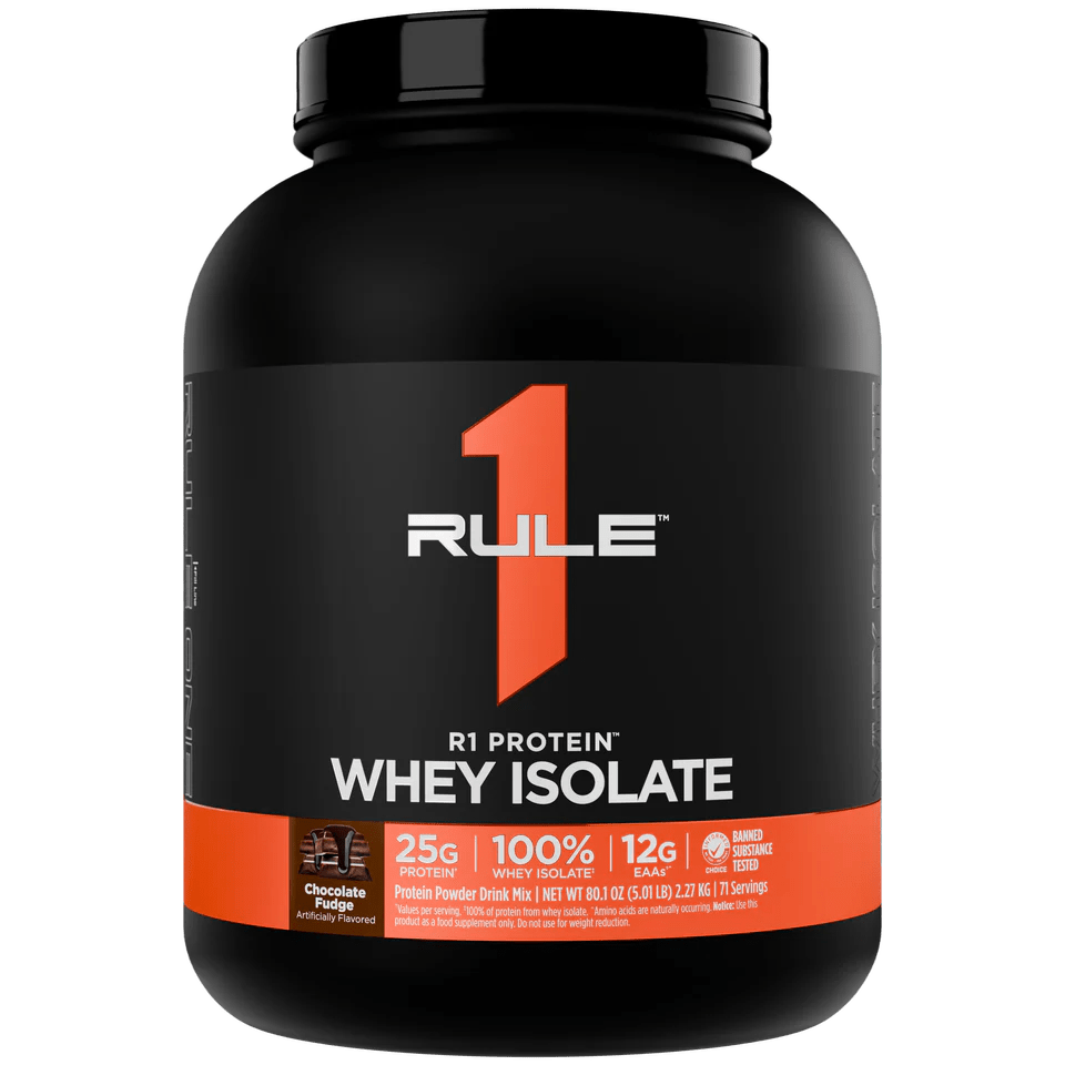 Rule 1 Whey Protein Isolate - 5 Lbs  - Mann Nutrition