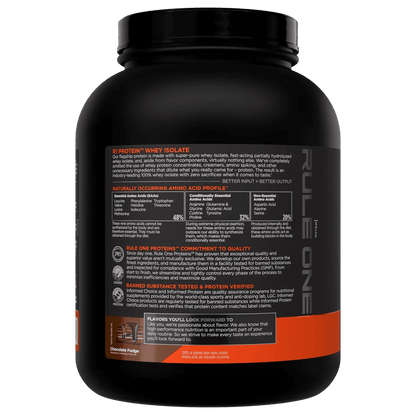 Rule One R1 Protein Whey Isolate 5 lbs - Mann Nutrition